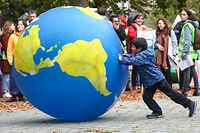 Lokales,Klimaschutzdemonstration,United for Climate Justice.LGL-Place Clairefontaine.Foto: Gerry Huberty/Luxemburger Wort