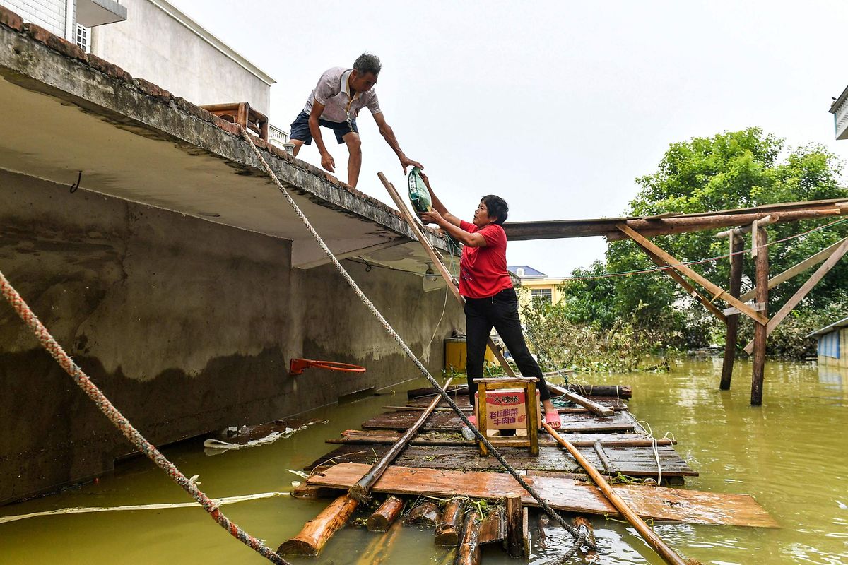 Les inondations dans le centre de la Chine ont déjà causé 140 morts.
