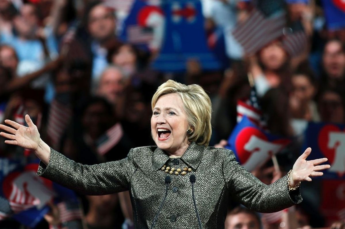 Hillary Clinton ist die Favoritin bei den Demokraten. Ihr Konkurrent Bernie Sanders hat kaum noch eine Chance auf eine Nominierung.