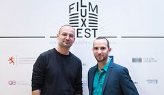 Nach Präsentationen wie hier beim LuxFilmFest geht es für den Regisseur Alexander Nanau (ob. l.) und den Produzenten Bernard Michaux (r.) nun zu den Oscars.