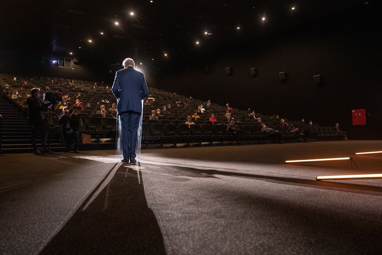 ... Festivalpräsident Georges Santer sprachen bei der Eröffnung.