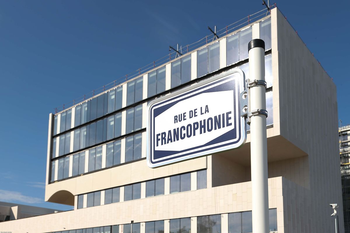 23.8.2017 Luxembourg, Gasperich,  chantier Gasperich ban, Bauarbeiten, lycée français  photo Anouk Antony