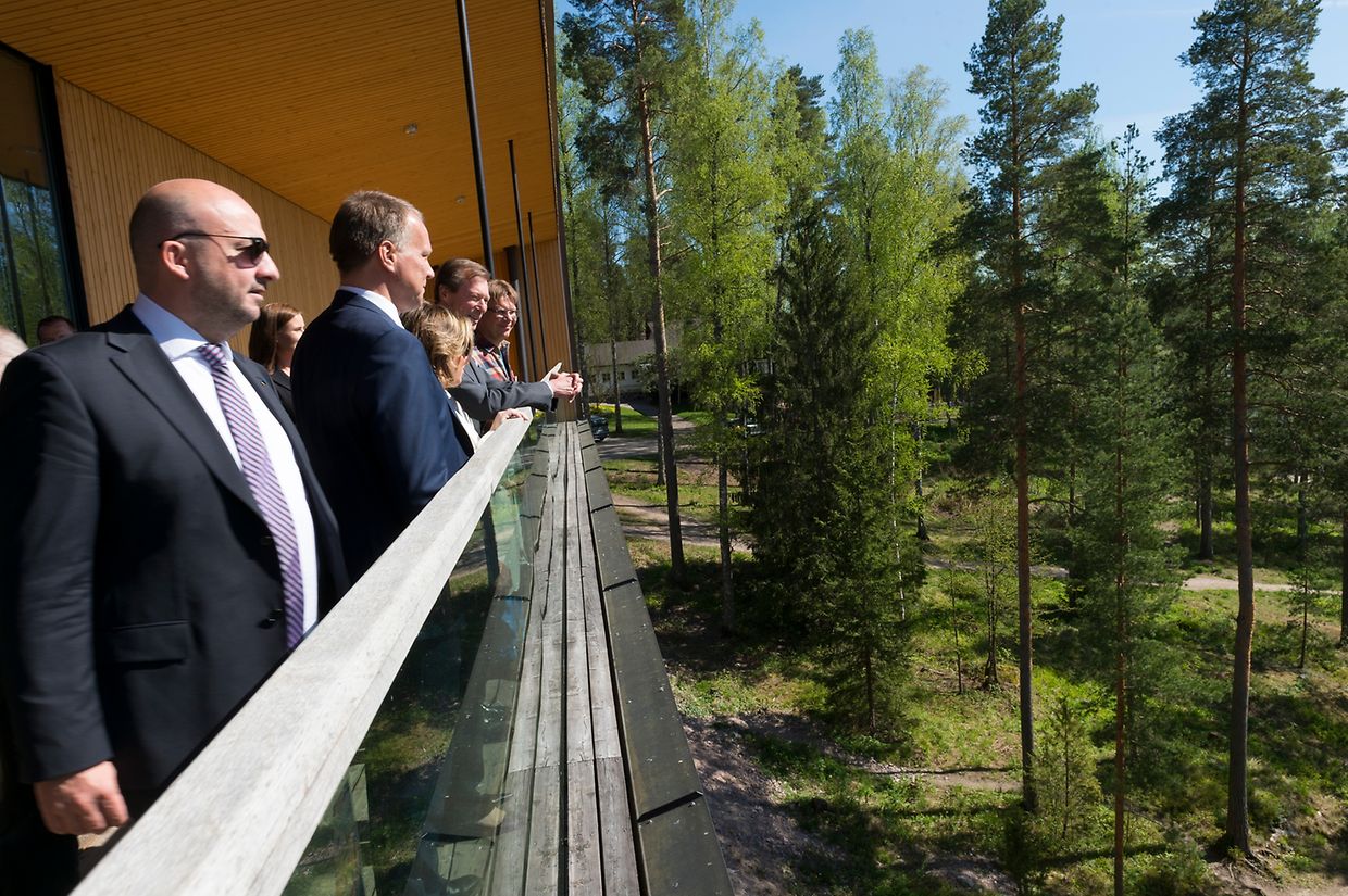 Die Anlage liegt mitten im Nationalpark 