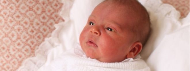 Das erste öffentliche Foto von Prinz Louis.