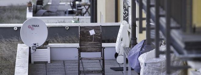 Das Opfer hatte am Abend des 24. September 2016 auf dieser Fentinger Terrasse gesessen, als das Projektil es ins Gesicht getroffen hatte.