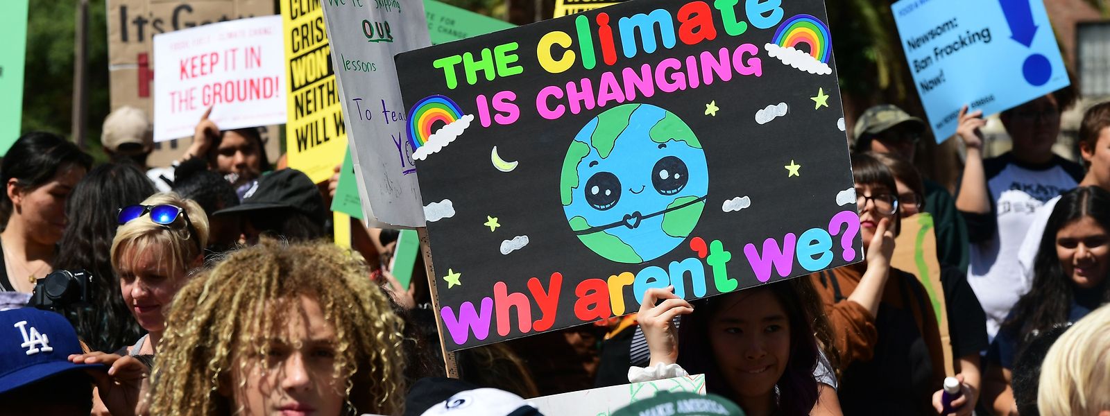 Weltweite Proteste für mehr Klimaschutz sind dem Gipfel vorausgegangen.