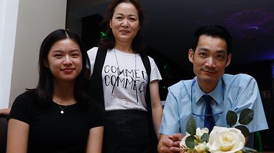 Lokales, Jenny, Ada und Ben WU, chinesisches Fest der Liebenden, Qixi Fest, Foto: Luxemburger Wort/Anouk Antony