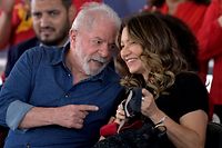 Rosângela e Lula da Silva são o novo casal presidencial brasileiro.
