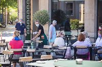 Wirtschaft, Wiedereröffnung Terrassen und Restaurants, Luxemburg, Covid-19, Corona, Horesca, Foto:Lex Kleren/Luxemburger Wort