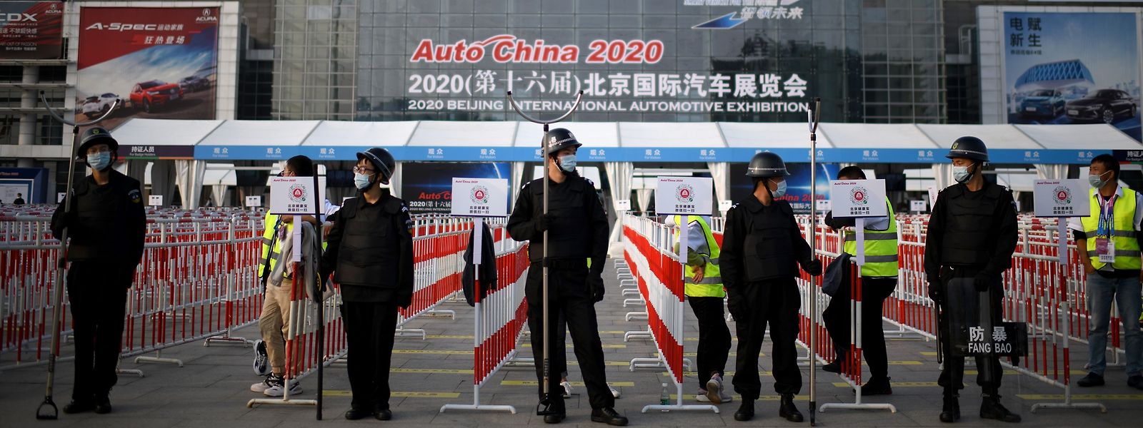 Die Auto China ist die erste große Ausstellung der Branche seit Ausbruchs der Pandemie.