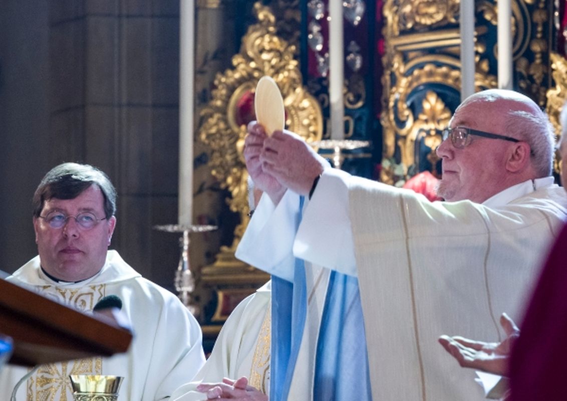Messe des Dekanat Ospern mit den Pfarrverbänden Bieckerech-Useldeng, Grosbous, Ospern und Rammerech.