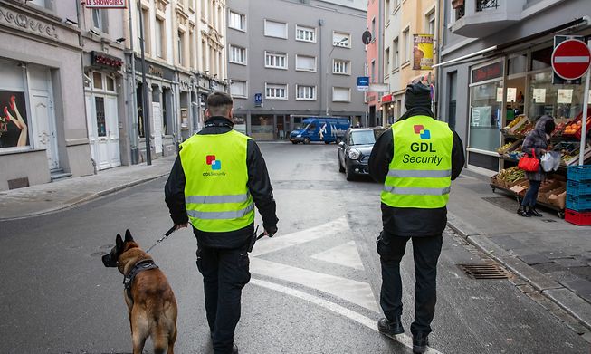 Private security agents have been operating in the Gare district of Luxembourg City since December