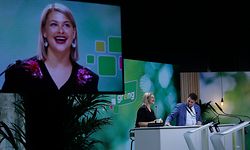 Politik, Kongress, déi Gréng, Djuna BERNARD Mamer und Meris SEHOVIC ESCH  Foto: Luxemburger Wort/Anouk Antony