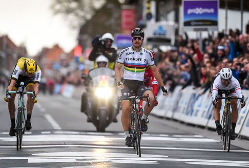 Radrennen Gent-Wevelgem: Sagans Sieg von schwerem Unfall überschattet