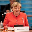 German Chancellor Angela Merkel arrives for the weekly cabinet meeting on July 15, 2020 in Berlin. (Photo by Michael Kappeler / POOL / AFP)