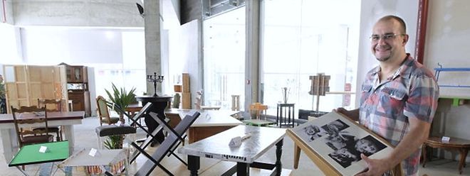 Auf 500 Quadratmetern Fläche wird dem Kunden eine große Auswahl an renovierten Second-Hand-Möbeln geboten.