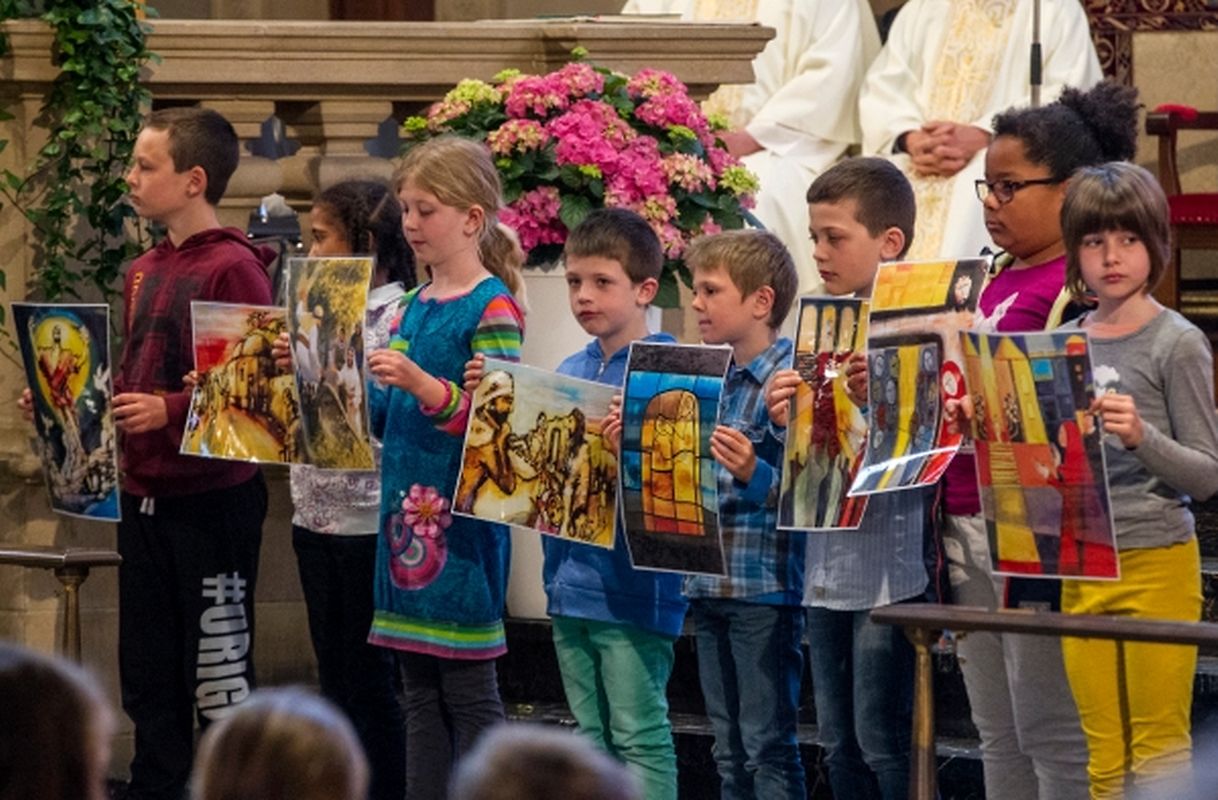 Messe des Dekanat Ospern mit den Pfarrverbänden Bieckerech-Useldeng, Grosbous, Ospern und Rammerech.