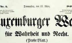Luxemburger Wort 1848 