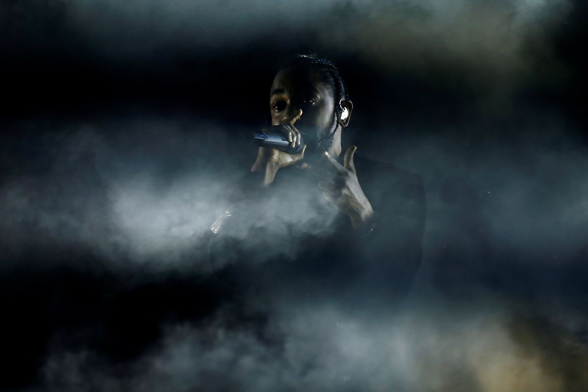 Kendrick Lamar a présenté son nouvel opus en avant-première au festival Coachella en Californie. 
