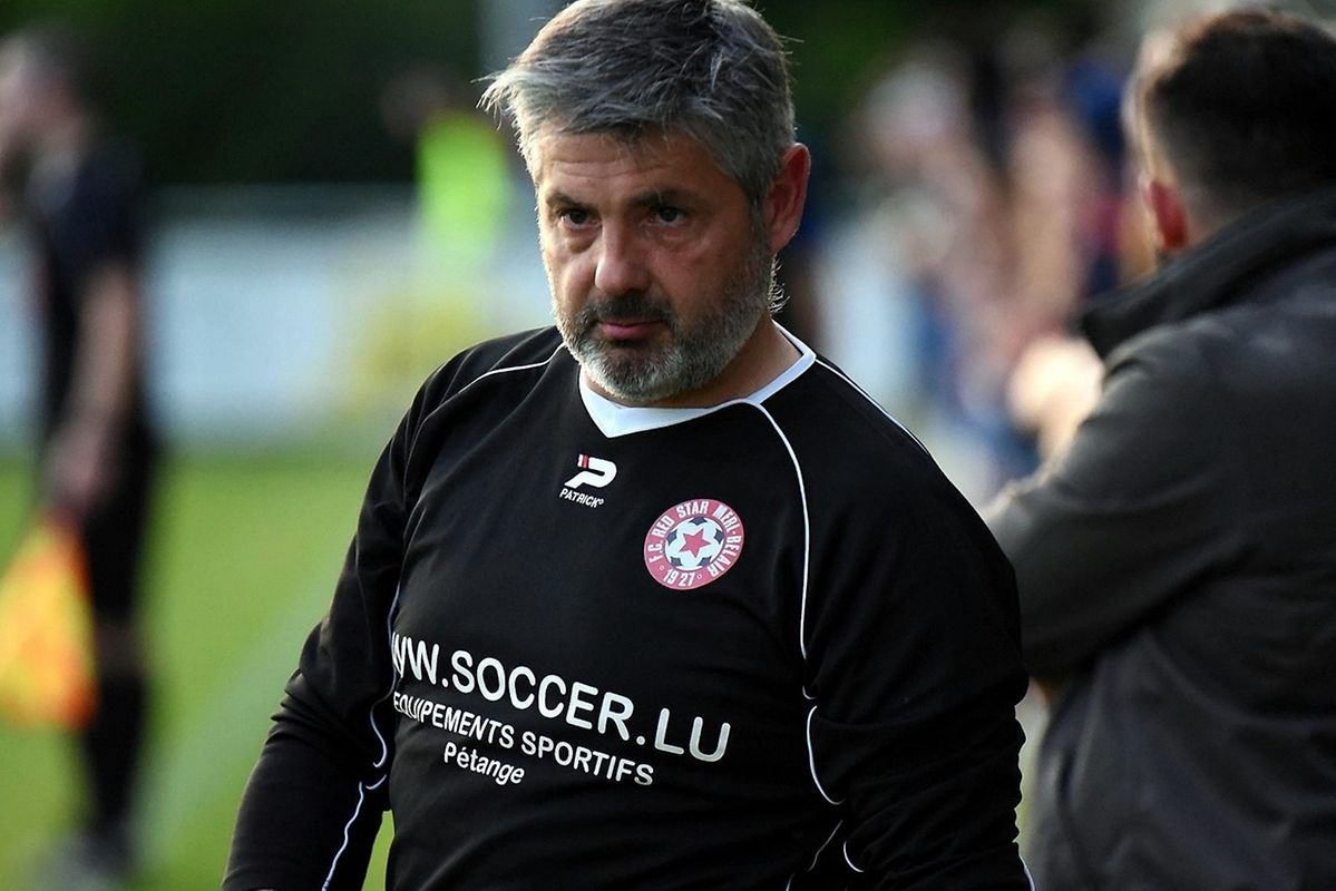 Äischdall (D1) - Merl (D2) 2-5. Vincent Bolognini, l'entraîneur-adjoint de Merl.
