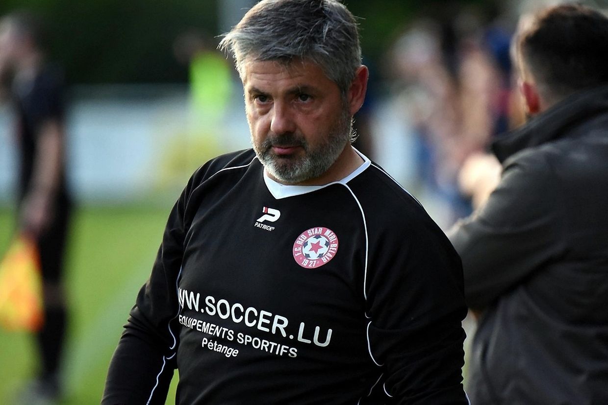 Äischdall (D1) - Merl (D2) 2-5. Vincent Bolognini, l'entraîneur-adjoint de Merl.
