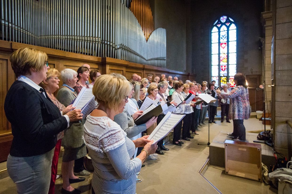 Messe für die neuen Pfarreien: Esch-Uelzecht Sainte-Famille & Suessem Christ-Sauveur.