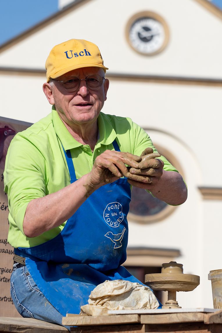 So sieht das aus, wenn aus Ton Péckvillercher werden. 