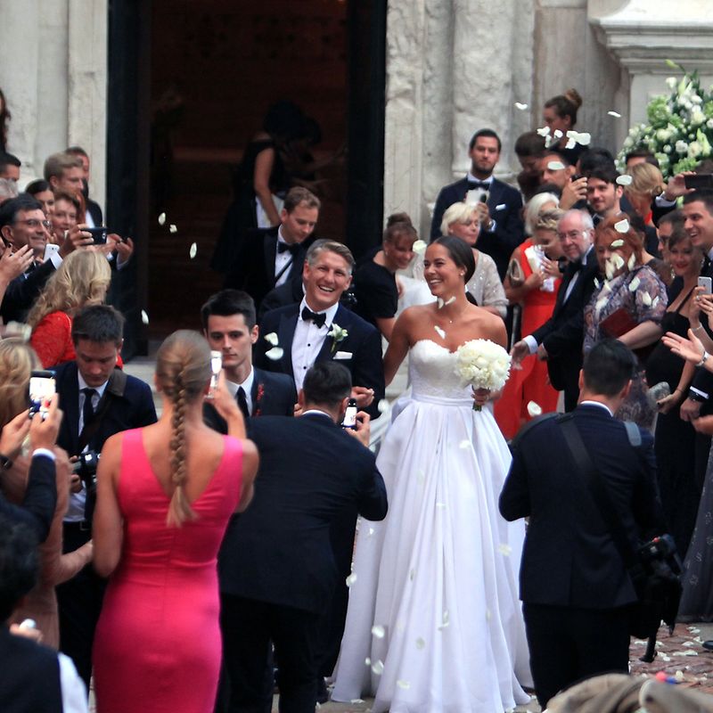 Hochzeit Von Bastian Schweinsteiger Und Ana Ivanovic Gq Germany