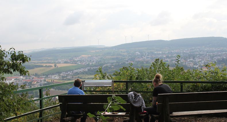 Au cours du parcours, les points de vue sur la vallée de la Moselle sont nombreux et invitent à la contemplation. 