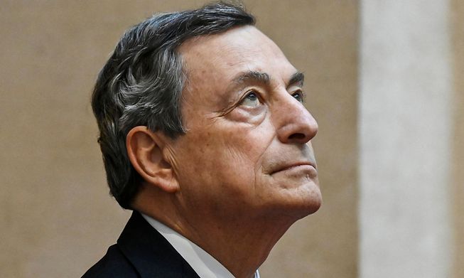 Italy's Prime Minister, Mario Draghi