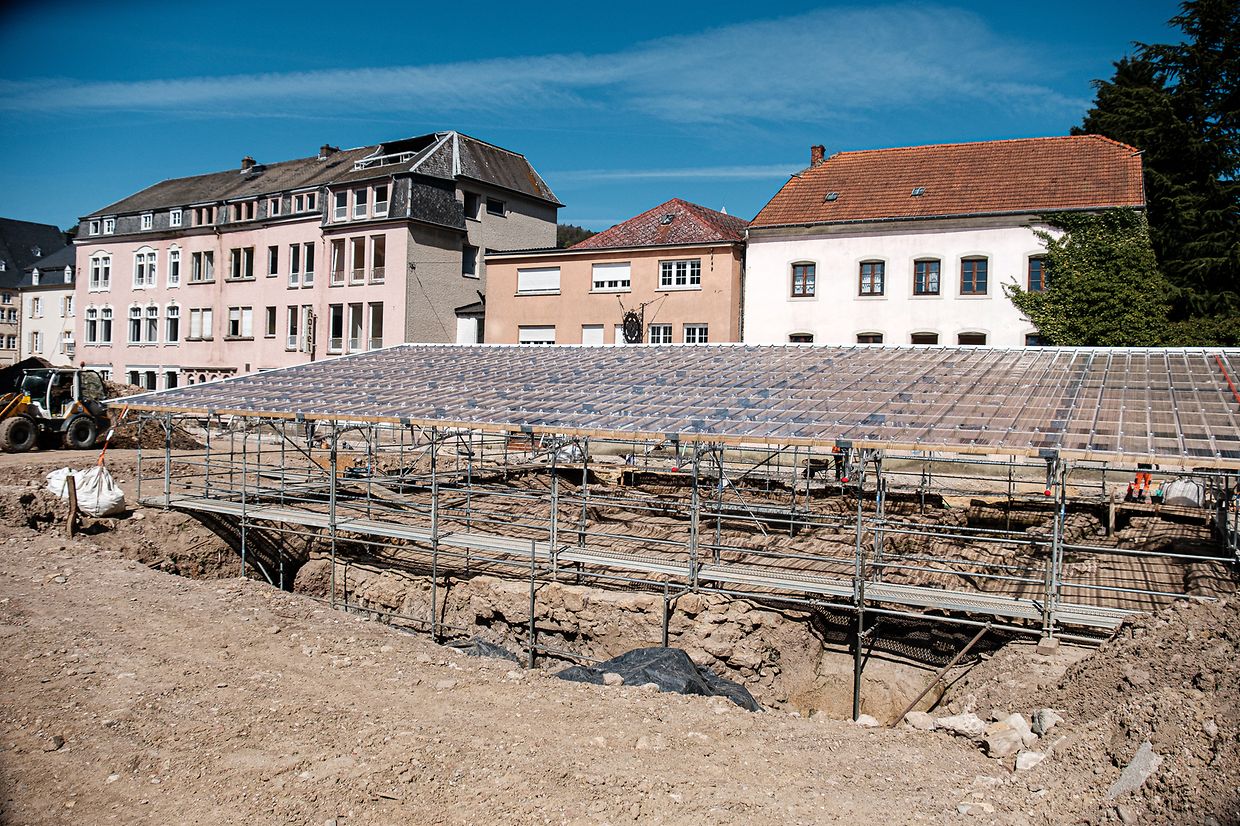?Petite Marquise? Echternach - Investigations archéologiques / Foto: Viktor Wittal