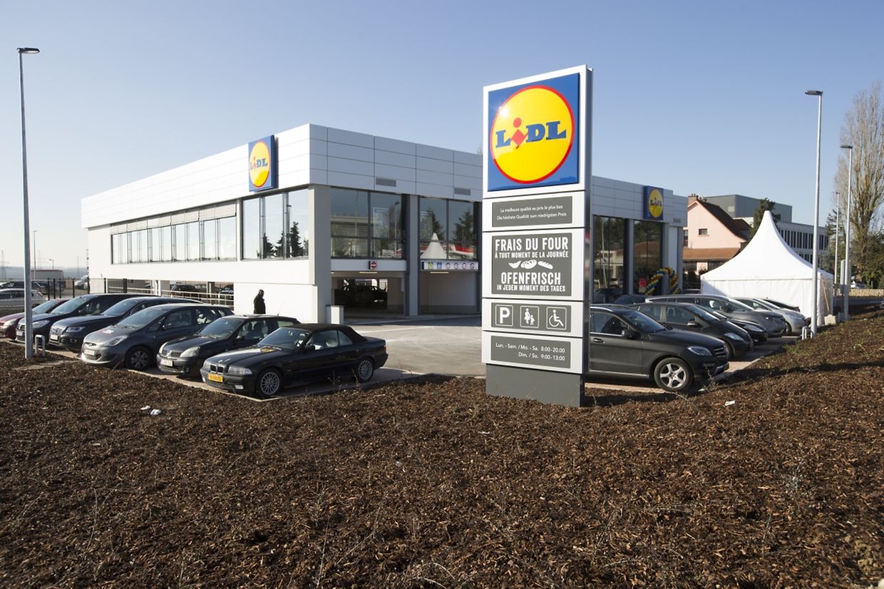 In Luxemburg Lidl geht in die Offensive