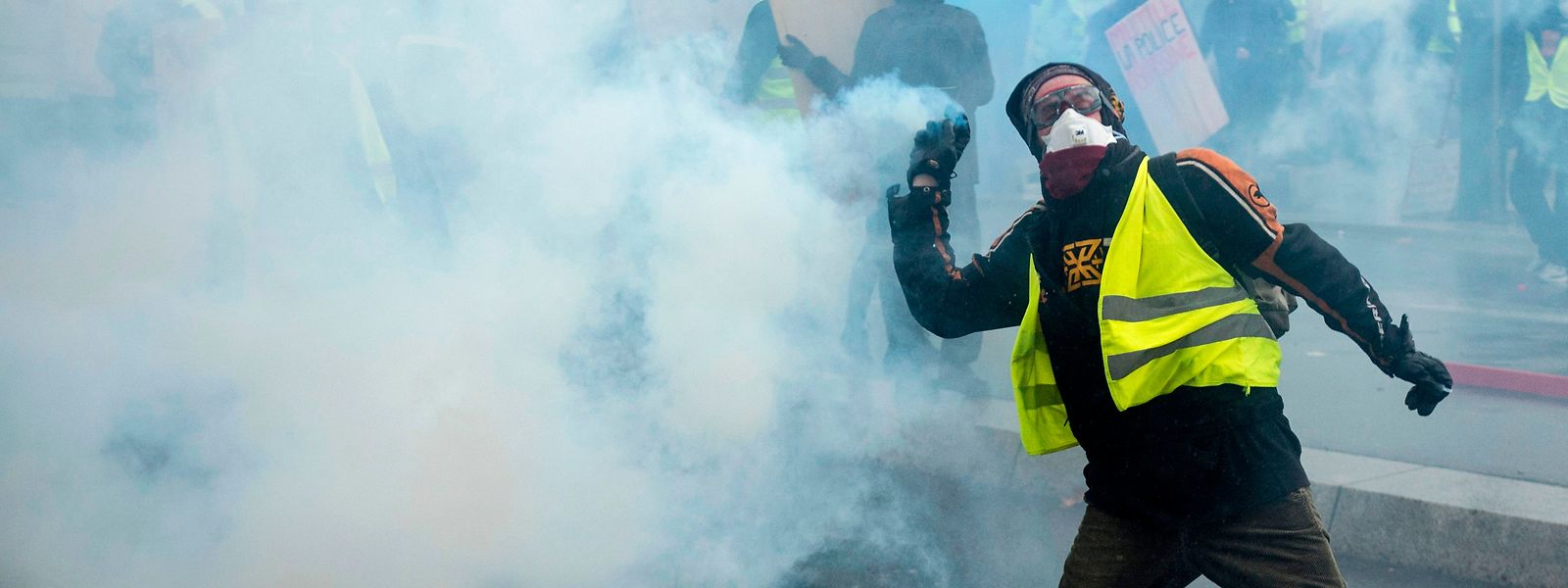 Am Wochenende waren erneut Tausende unzufriedener Menschen in Frankreich an den Protesten beteiligt gewesen.