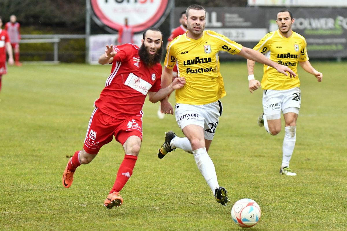 Rachid Boulahfari et Rodange ont bousculé le F91 de Mickael Garos. Mais pas assez...
