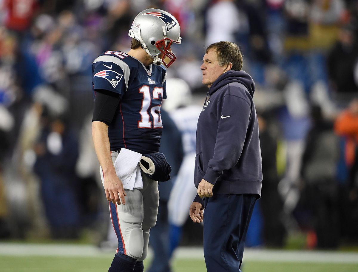 Bei den New England Patriots bildeten Quarterback Tom Brady und Cheftrainer Bill Belichick ein kongeniales Duo.