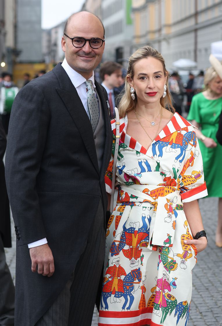Albert von Thurn und Taxis und seine Schwester Elisabeth von Thurn und Taxis.