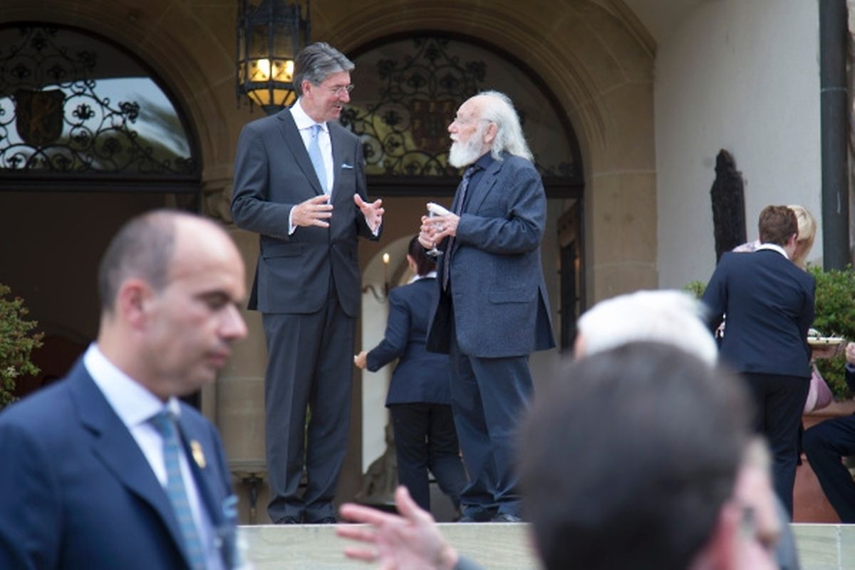 Garden Party der großherzoglichen Familie auf Schloss Berg.