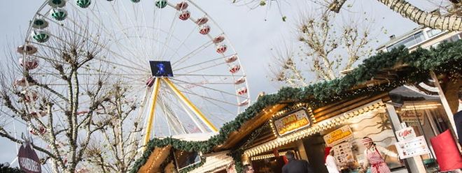 Trotz schlechten Wetters bleibt der Weihnachtsmarkt in der Hauptstadt ein Besuchermagnet.