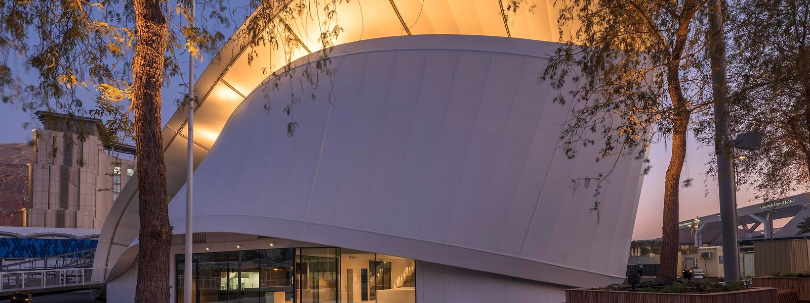 Chaque jour, plus d'une trentaine de personnels assureront la représentation du Luxembourg au cœur du pavillon signé du cabinet d'architectes Metaform.