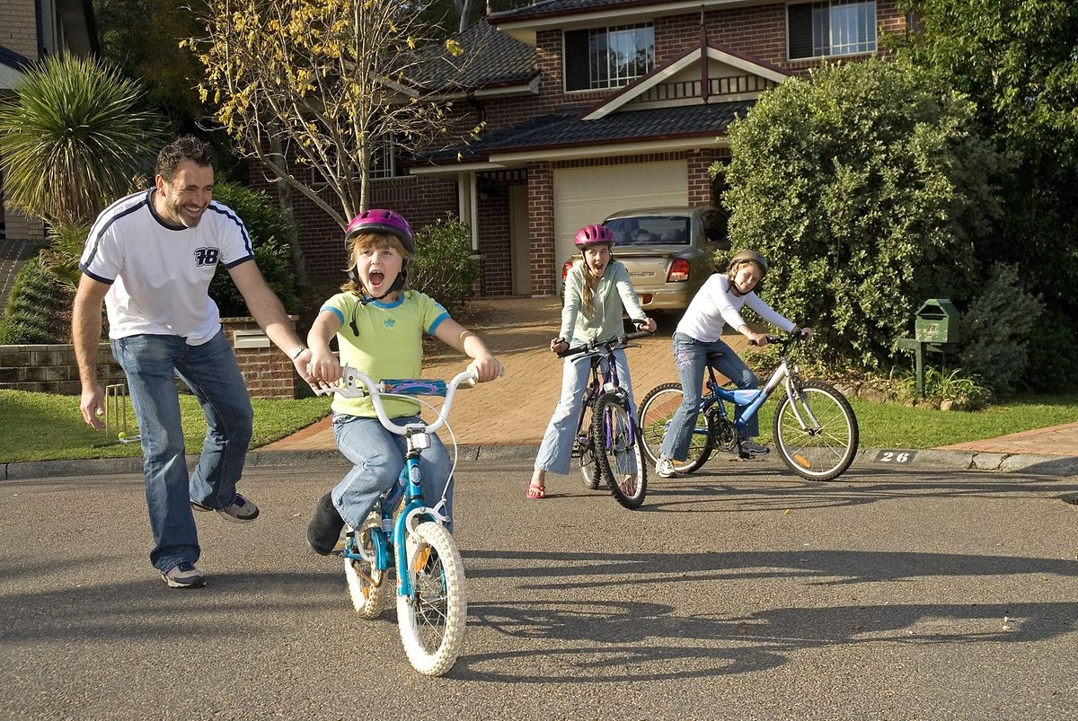 Nicht jeder fühlt sich auf dem Fahrrad wohl.