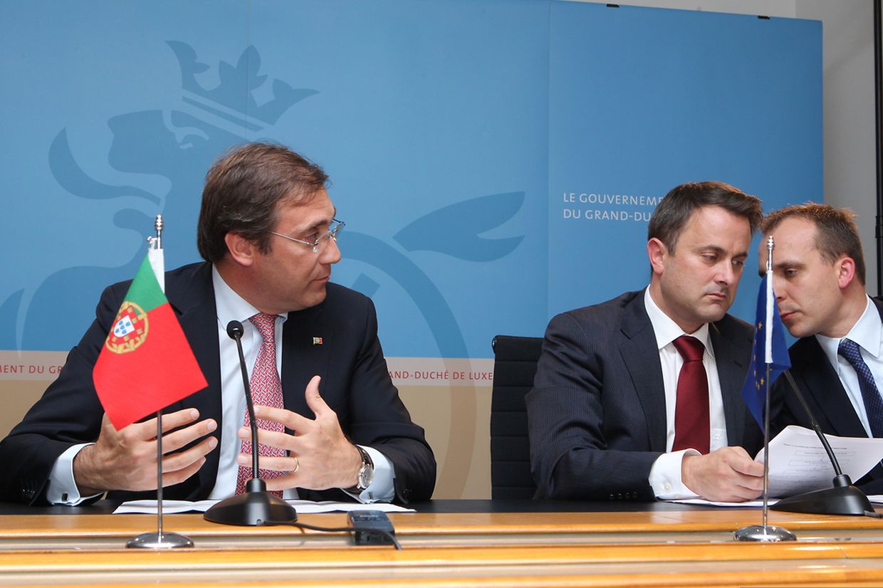 Bei einer Pressekonferenz konnten Premierminister Xavier Bettel und sein portugiesischer Amtskollege Pedro Passos Coelho ihre Meinungsunterschiede zum Thema Migration nicht verbergen.