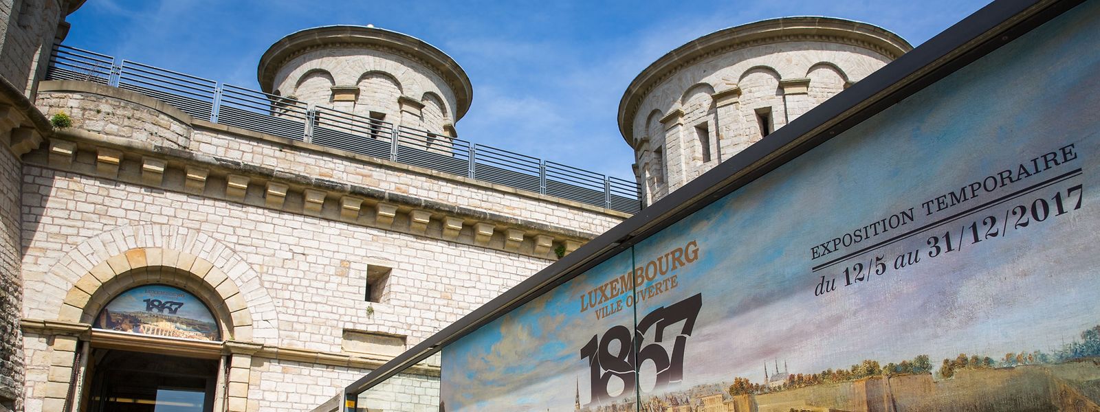 „Das Gebäude ist unser größtes Museumsobjekt“, sagt Änder Bruns, Kurator der Ausstellung „1867 – Luxembourg ville ouverte“. 