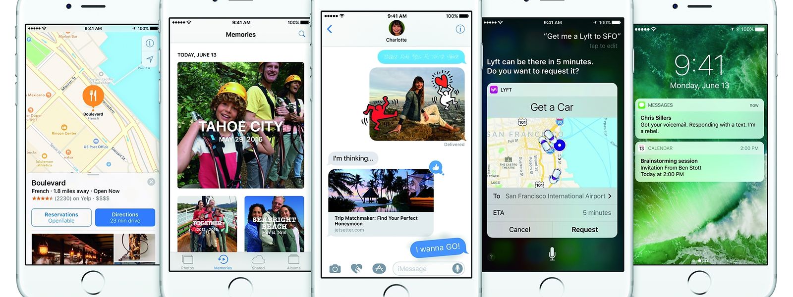 Apples neues iOS 10 bringt viele neue Funktionen, darunter eine verbesserte Siri, mehr Möglichkeiten für bunte Textnachrichten und mehr Benachrichtigungen auf dem Home-Screen. 
