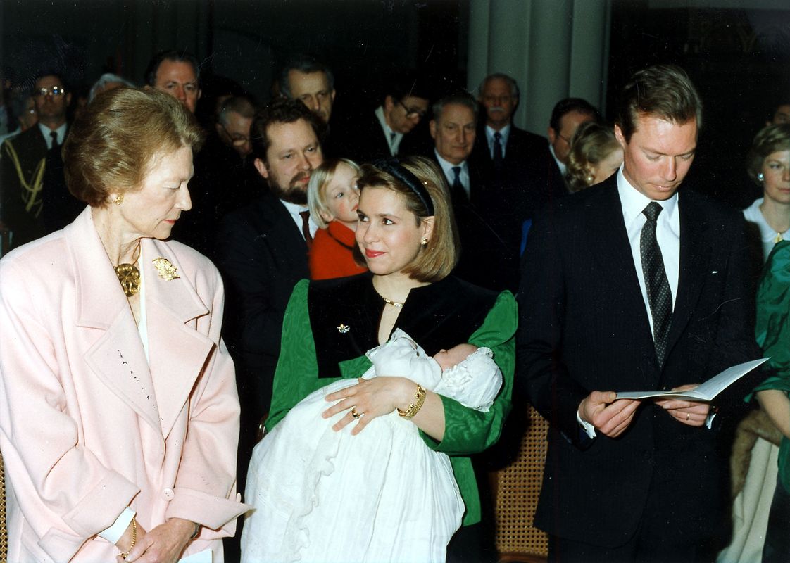 Die Taufe von Prinzessin Alexandra.