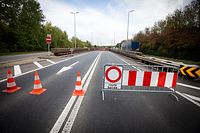 Der Tunnel wurde zeitweilig für den Verkehr gesperrt. 