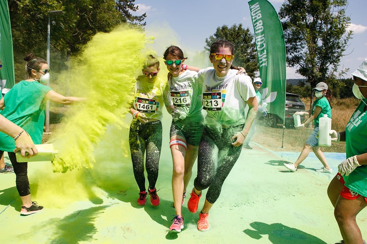 Color Run, the happiest 5k on the planet! Echternach 2018