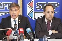  Parc Hotel Alvisse. PK SPFP - Toute la vérité dans la causa SCHLECK. Photo: Steve Eastwood