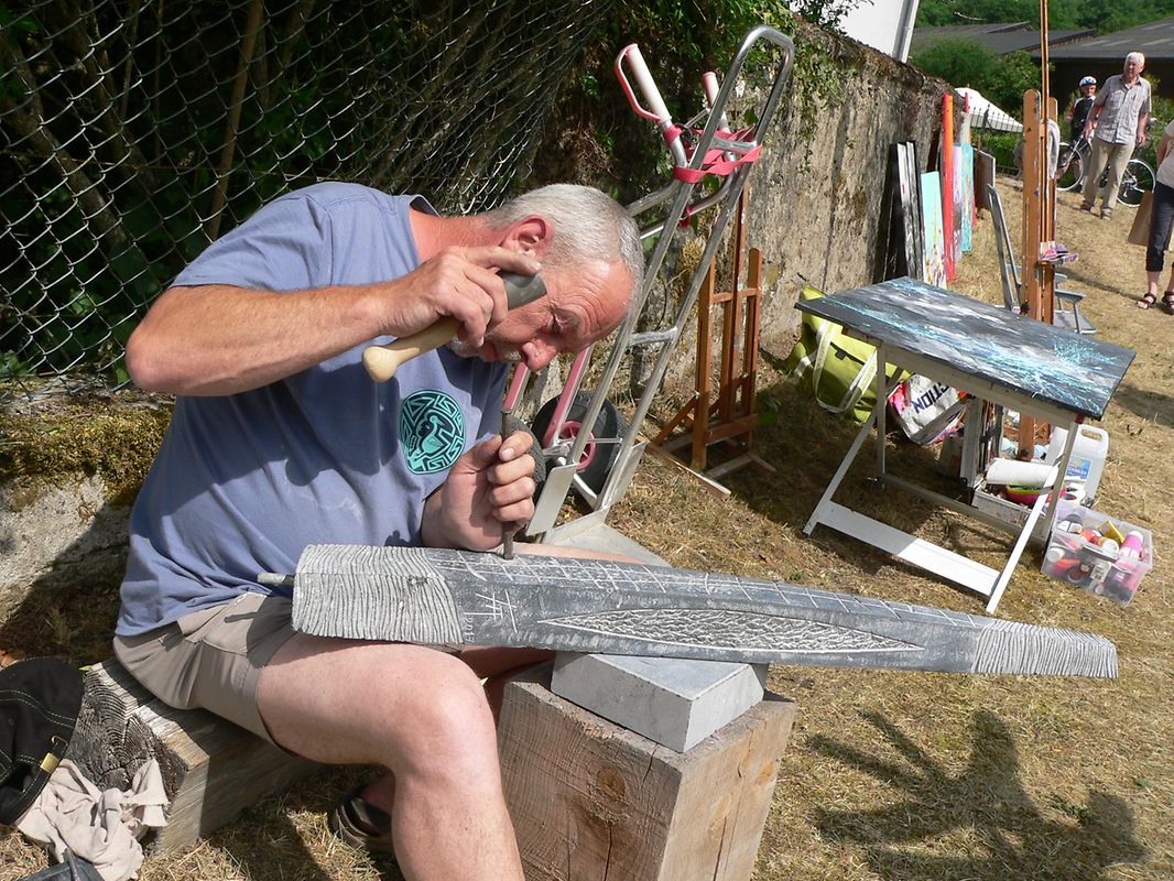 Kunst bewundern, anfassen, ausprobieren und erwerben: Im Kiischpelt waren der Fantasie an Nationalfeiertag erneut keine Grenzen gesetzt.