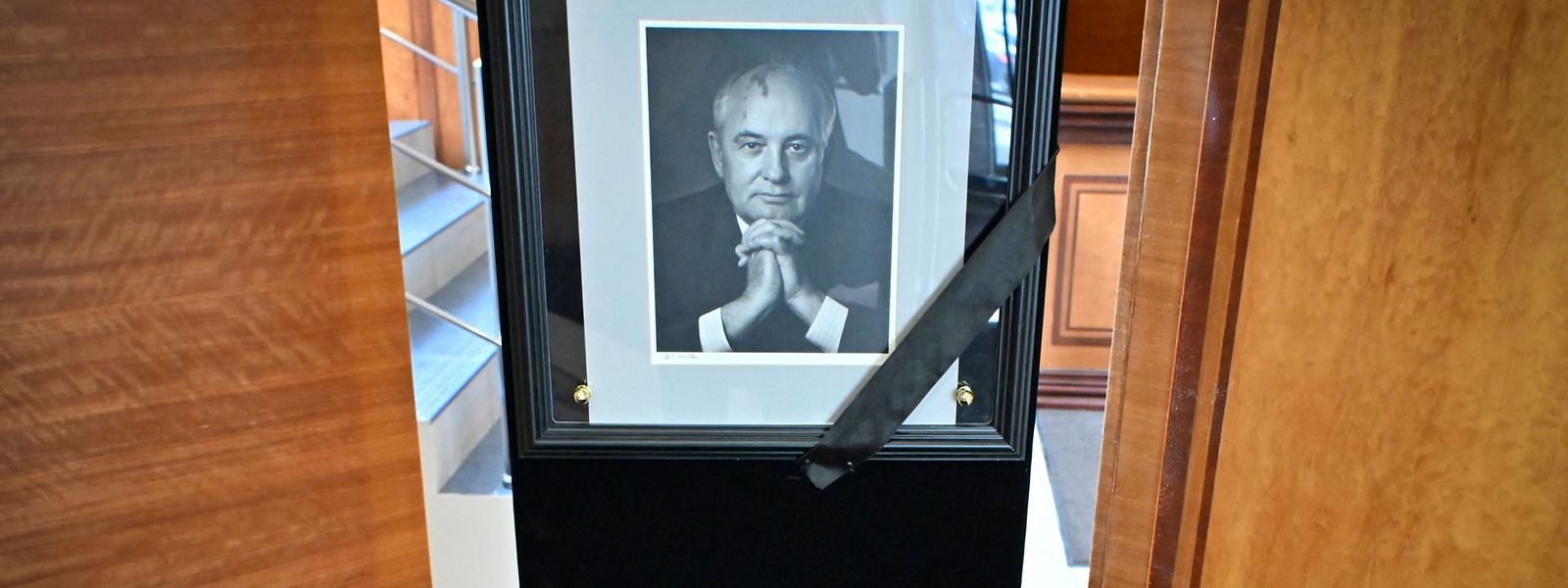 Am Sitz der Gorbatschow-Stiftung in Moskau erinnert man an den verstorbenen letzten Führer der Sowjetunion und Friedensnobelpreisträger von 1990.