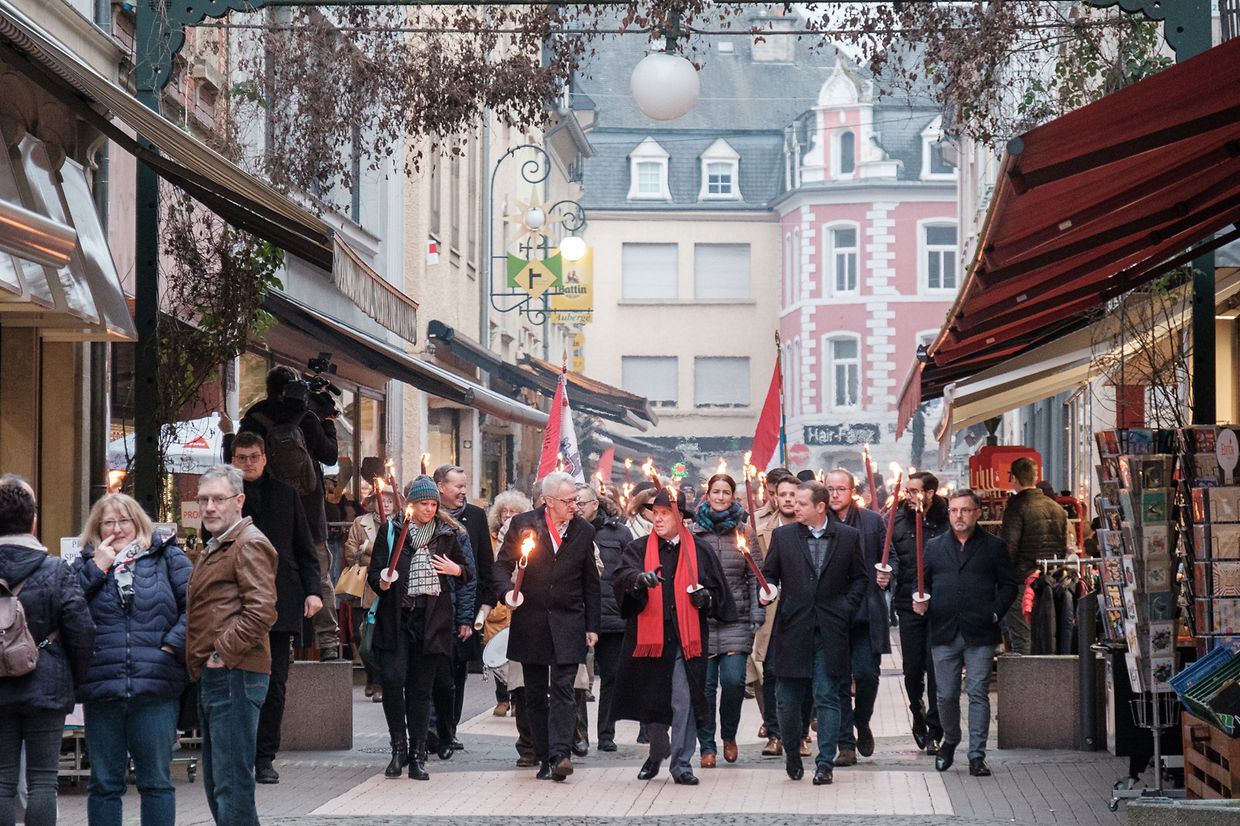 Ardennenoffensiv a Liberation vun Iechternach virum 75 Joer / Foto: Viktor Wittal